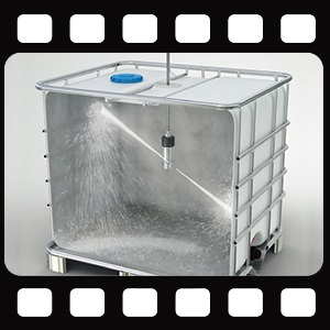 IBC��Ͱ�߉�ˮ�Ԅ�(d��ng)��ϴ��ҕ�l��ʾ