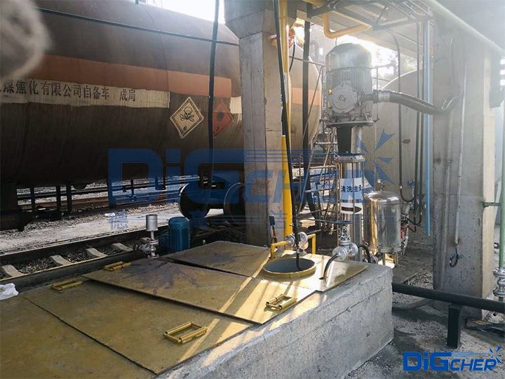 鐵路油罐車(chē)自動(dòng)化清洗系統(tǒng)泵站