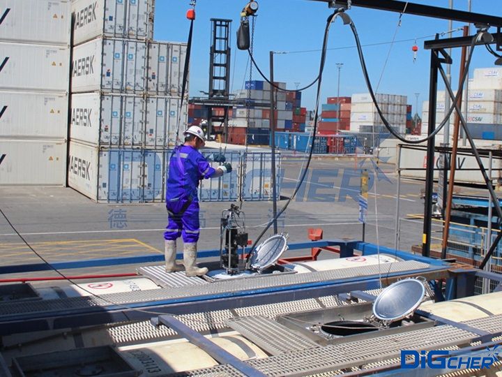 罐式集裝箱高壓水自動化清洗系統(tǒng)