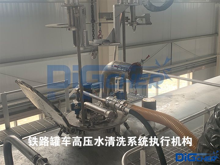 鐵路罐車高壓水清洗系統(tǒng)執(zhí)行機(jī)構(gòu)