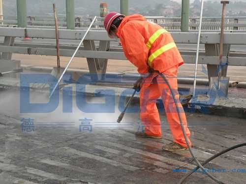 高壓水射流表面除漆