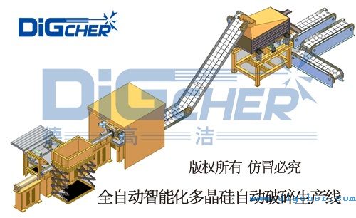 全自動智能化多晶硅自動破碎生產(chǎn)線