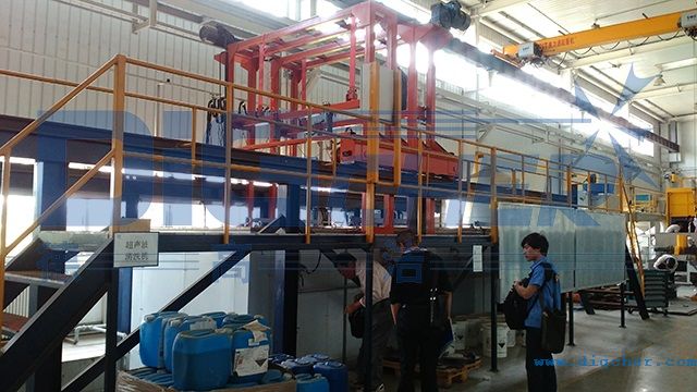 橡膠模具超聲波清洗線